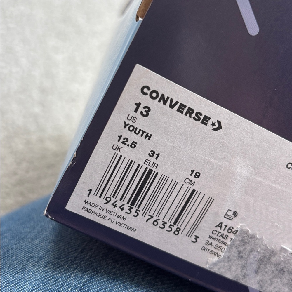 Converse Kids White Bluey High-Tops - Picture 4 of 7